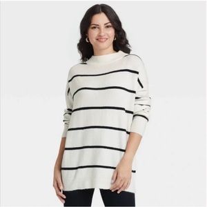 A New Day Striped Sweater Pullover Small